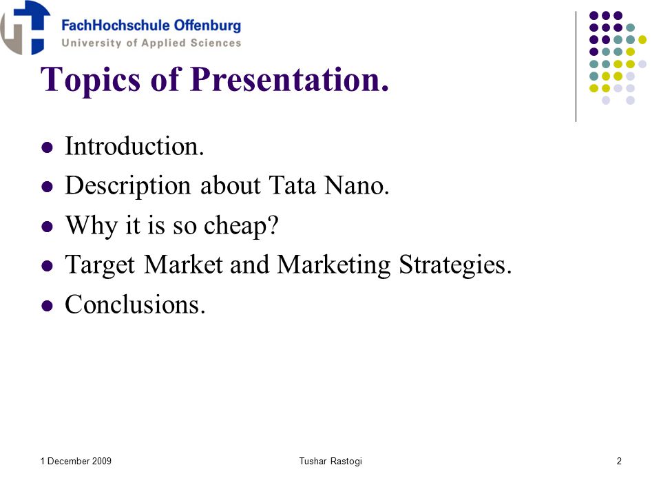 Positioning the Tata Nano (B)